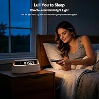Bluetooth Lautsprecher FM Radio mit Zwei Smart Wecker mit Fernbedienung – Ansicht 7