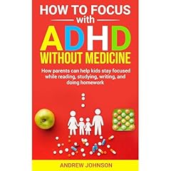 How to Focus with ADHD without Medicine Audiolibro Por Andrew Johnson arte de portada