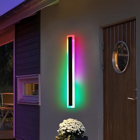 Mikeru 120cm RGB Outdoor Wall Light Cover
