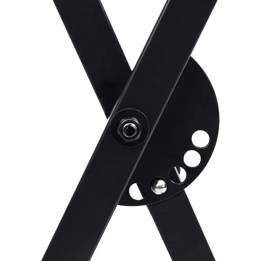 Genérico Set de Soporte para Teclado y Taburete Negro,Arte y Ocio,Hobbies y Artes Creativas,Accesorios para Instrumentos Musicales y de Orquesta,Banquetas y taburetes-70095