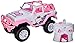 Jada Toys 253246002 Hello Kitty RC Jeep Wrangler 1:16, pink