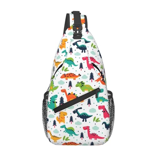 Mochila cruzada deportiva estilo sling para adultos miniatura 1
