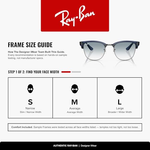 Image of Ray-Ban RBR0504S Clubmaster Reverse Square Sunglasses for Men for Women