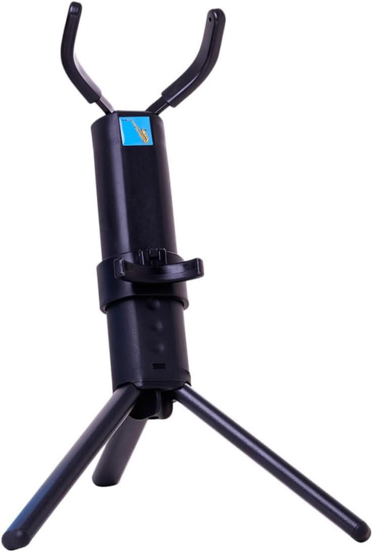 Holibanna Foldable Alto Saxophone Stand Rack for Home Storage and Music Classroom Use Saxophone Accessory Holder with Portable Design for Exhibition and Display
