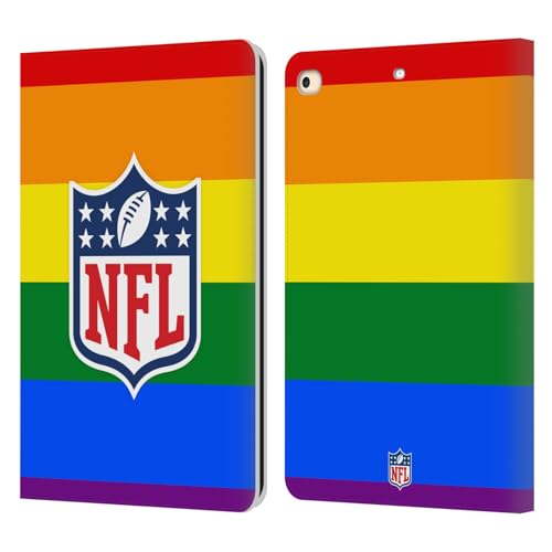 Housse cuir iPad 9.7 2018 NFL Fierté Bouclier aux finitions soignées et élégantes