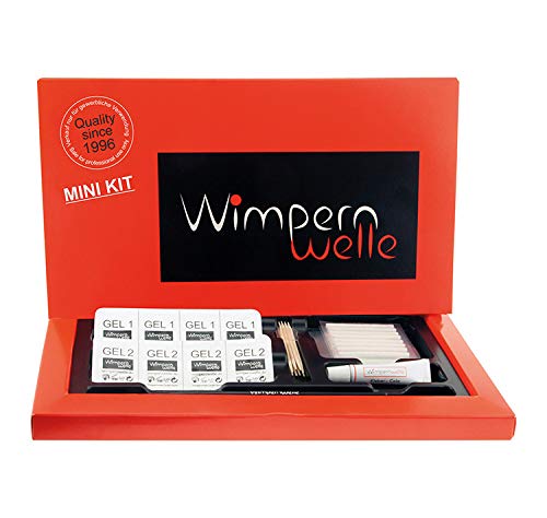 Wimpernwelle Set Mini Kit + 10x Wimpernblättchen soft - zum Schutz der Hautpartie des unteren Augenlids