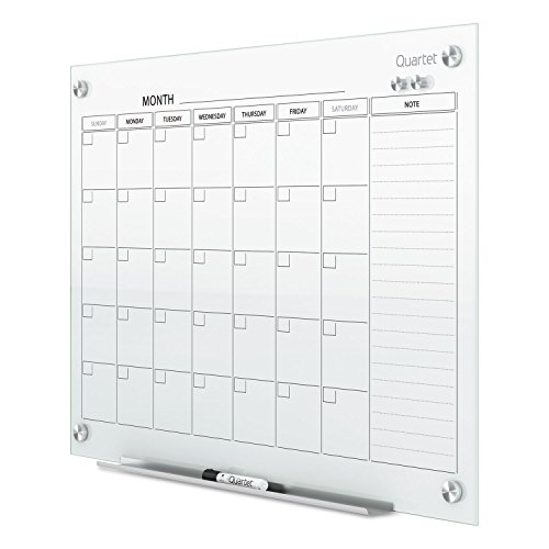 image for Quartet Magnetic Whiteboard Calendar, 36