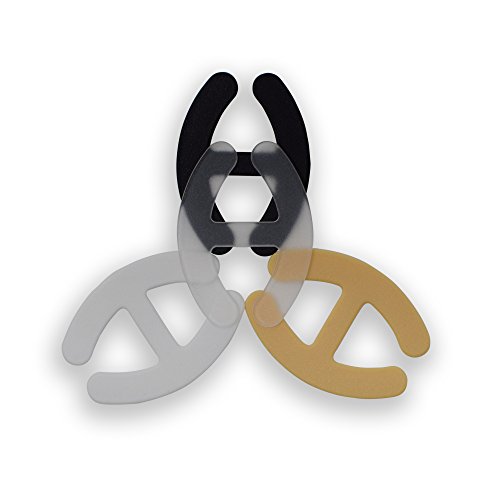 RAZOR Clips Bra Strap Clips Racer Back Conceal Straps Cleavage Control 0 Various Black Beige White Clear1
