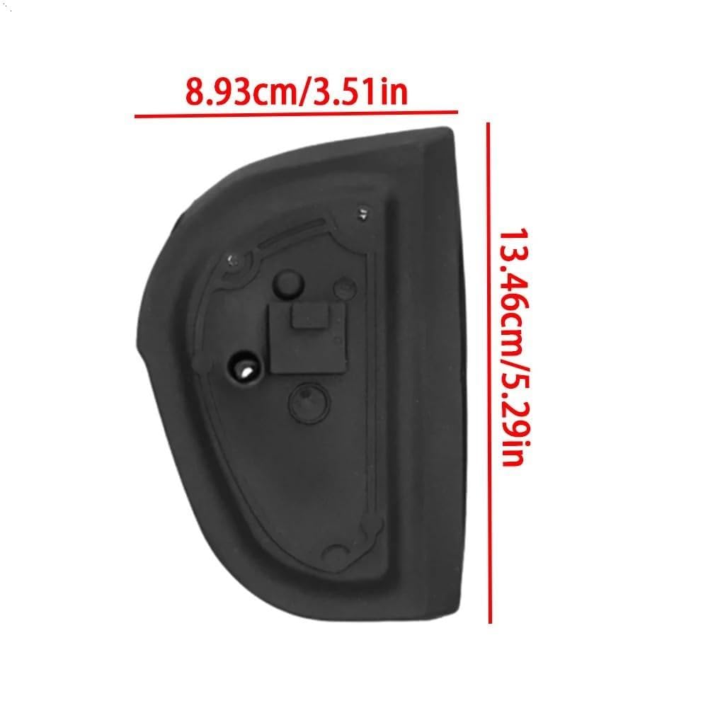 for Mercedes-Benz W140 W210 W202 2pcs Rear View Mirror Gasket Rubber Seal Pads OE: 2108106316 2108106416