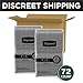 Depend Fresh Protection Adult Diapers, Incontinence Underwear for Men, Disposable, Maximum, Large, Grey, 72 Count (2 Packs of 36), Packaging May Vary