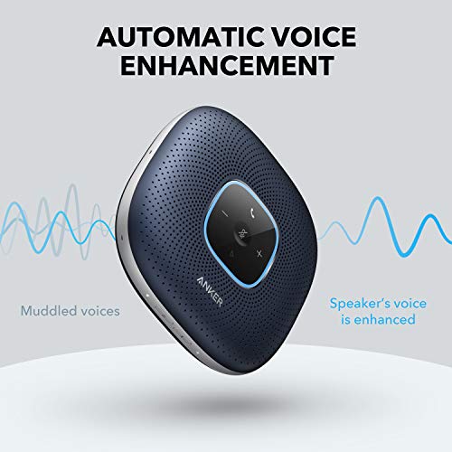 Image of Anker PowerConf Speakerphone, Zoom Certified Conference Speaker with 6 Mics