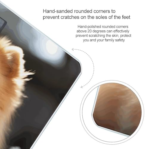 Báscula Digital de Baño con Diseño Pomeranian 400 lb miniatura 4