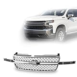 PERFIT LINER New Replacement Parts Front Chrome Black Grille Grill Compatible With 2003 2004 2005...