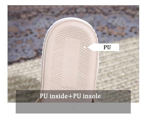 Women's Flat Sandals with Arch Support Lightweight Slip on Slides Non-slip Summer Beach Slipper3