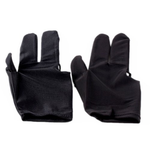 10 Pcs Billiard Shooters 3 Finger Glove Pool Snooker Cue Glove #TOP2