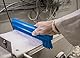 Poederveger/bakkersborstel polyester vezels, zacht 300 x 31 x 100 mm