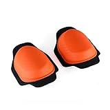 MOTO4U Universal Motorcycle Racing Knee Slider In Orange