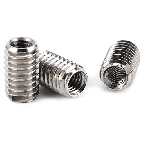 10pcs Reparação de Rosca Insira Fêmea M4x0.7 Machado M6x1.0 Reduzindo Porca de Aço Inoxidável Comput