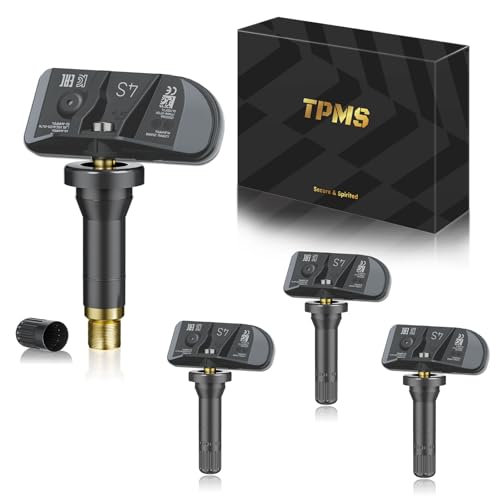 PUMBOAT TPMS GM 433Mhz Pre-Programmed Tire Sensor Compatible with:➥Chevrolet Silverado(22-24)|Silverado