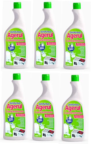 Desengrasante Quitagrasas Concentrado Agerul (6, Pitorro 750 Ml)