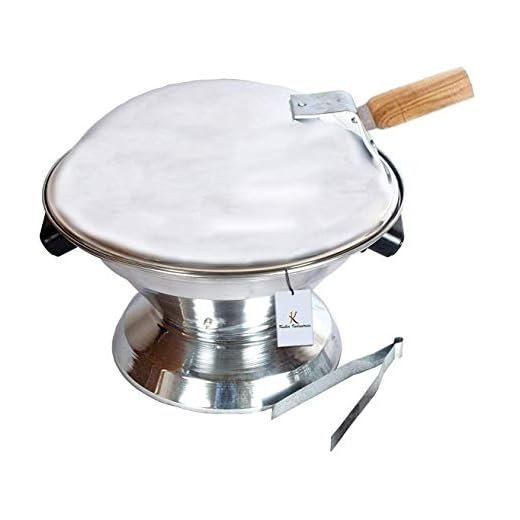 Kuber Industries Aluminium Tandoor, Grill & Pizza Maker