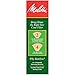 Melitta #2 Cone Coffee Filters, Bamboo, 80 Count