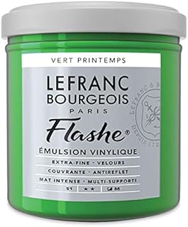 Lefranc Bourgeois Acrylic Vinyl Emulsion, White, 10.2 x 10.2 x 13.7 cm