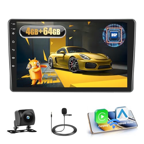 Autoradio Android Fiat Panda avec Wireless Carplay et caméra de recul pour stationnement facile