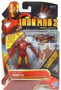 Iron Man 2 Movie 4 Inch Action Figure - Iron Man Mark IV
