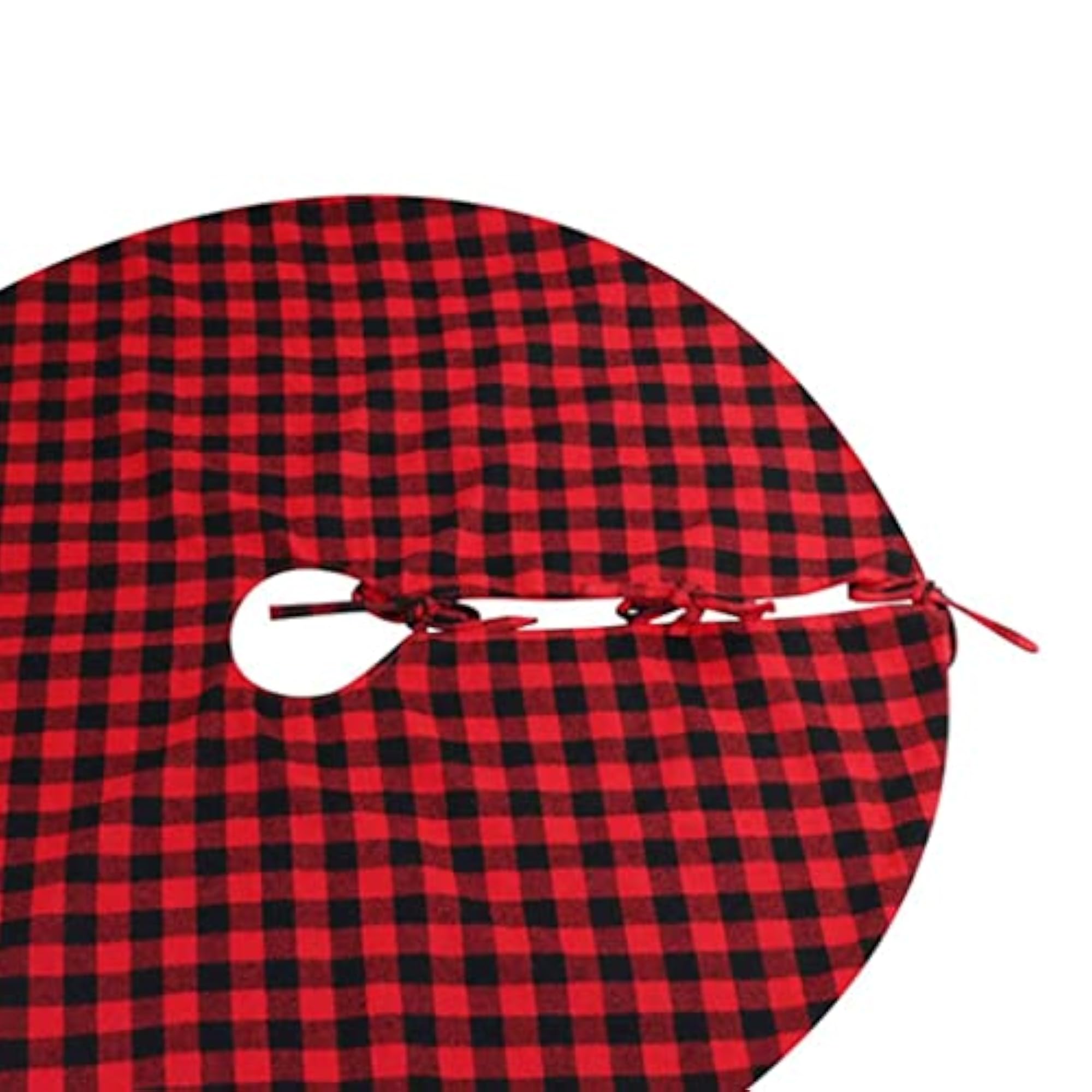 Baffalo Check Tree Skirt Checked Mat