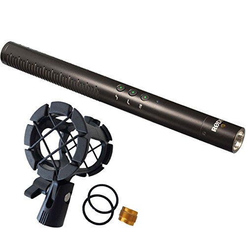 Rode NTG-4 Richtmikrofon + keepdrum PCMH1 Mikrofon-Halterung