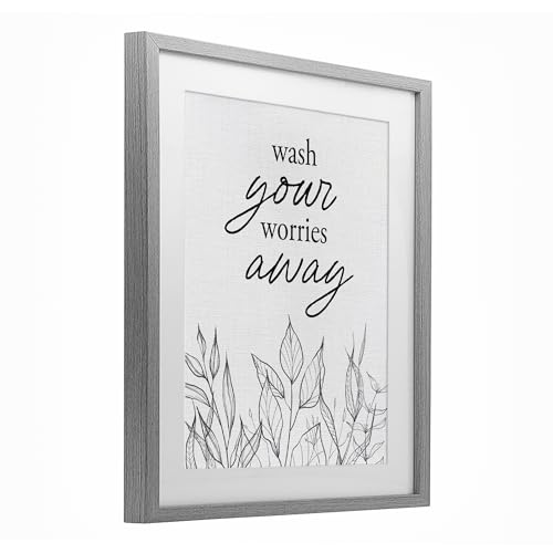 Affiche encadrée minimaliste sous verre Stupell, finition premium 40x33 cm - 3
