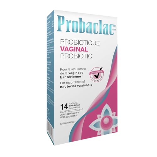 Probaclac Vaginal Probiotic for BV | Bacterial Vaginosis Formula | Clinically Approved | Reduces
