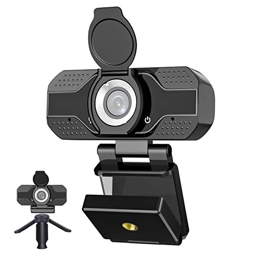 Webcam with Microphone, Full 1080P HD USB Web Camera for Windows Mac OS PC, Laptop, Computer, Desktop, for Live Streaming, Video Call, Conference, Online Classes - Auto Light Correction, Manual Focus