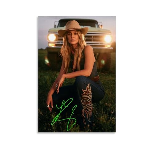 Zbwqlte Lainey Wilson Poster classique sur toile pour décoration d'intérieur, chambre à coucher 20 x 30 cm