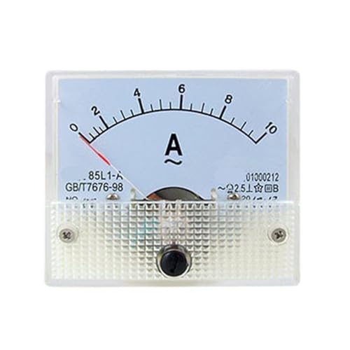 Cadran ampèremètre analogique 85L1 AC 0-10 A équipement d'atelier