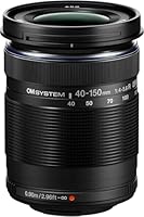 OM SYSTEM M.Zuiko Digital ED 40-150mm F4‑5.6 Objektiv, Telezoom, geeignet für alle MFT-Kameras (Olympus OM-D & Pen Modelle, Panasonic G-Serie), schwarz