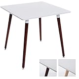 DIMENSIONES: La mesa cuadrada tiene las siguientes características: Tablero: 80 x 80 cm I Altura de la mesa: 75 cm.