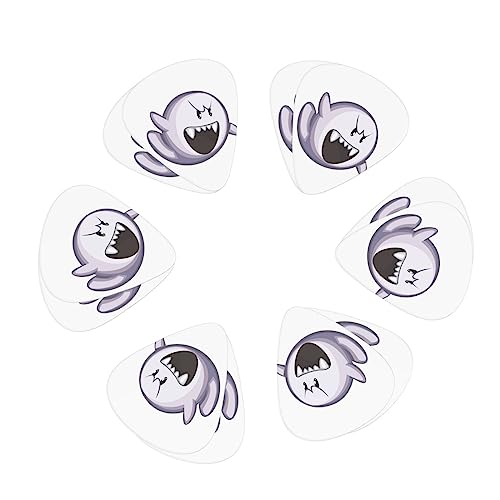 Médiator de guitare en forme de fantôme avec 12 médiators tendance et durables dans une boîte pour ukulélé guitare électrique basse - Les Beatles, Paul McCartney, John Lennon, RIngo Starr, George Harrison Médiator de guitare en forme de fantôme avec 12 médiators tendance et durables dans une boîte pour ukulélé guitare électrique basse – Image 3