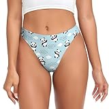 hilos panda software Diseño: con patrones bonitos y divertidos, esta ropa interior sin costuras para mujer ofrece un diseño suave que proporciona comodidad durante cualquier actividad o atuendo. La construcción sin costuras elimina las líneas visibles de las bragas, asegurando un aspecto suave debajo de la ropa