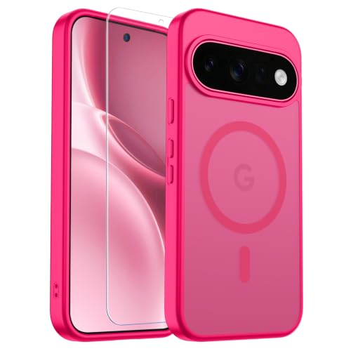 Image of SUPFINE Magnetic for Google Pixel 11 Case - Hot Pink