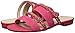 Karl Lagerfeld Paris Women's Caliana Slip on Flat Sandal, Watermelon, 8