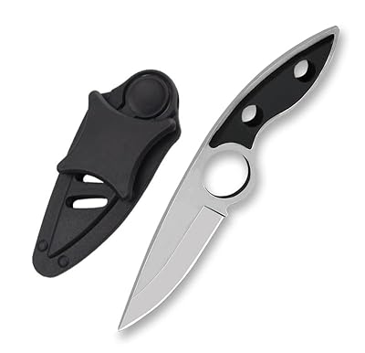 Omesio Cuchillo Outdoor cuchillo de cinturón pequeño cuchillo fijo de caza con funda | Ya disponible en tu tienda friki favorita! En mundofriki.es!