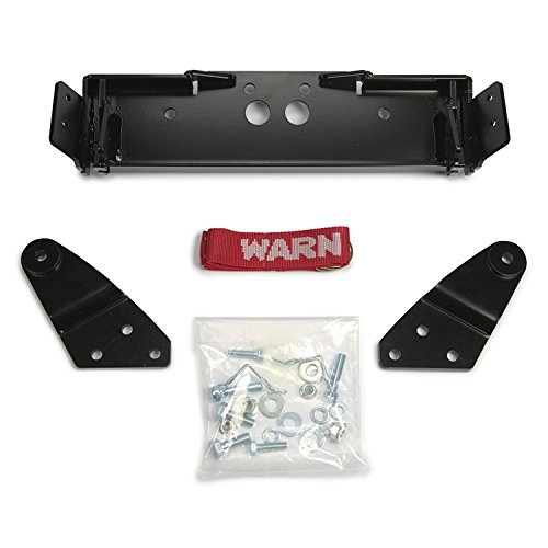 Charrue avant WARN 97084 platine de fixation sans perçage pour Polaris RZR 900 1000