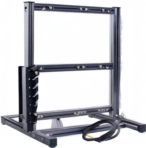 Chasis Abierto DIY para Motherboard ATX/Micro-ATX/Mini-ITX, Soporte Vertical de Aluminio para Overclocking miniatura 7