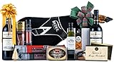 Cesta de Navidad con Jamón · Lote de Regalo Paleta Selección Gourmet · Regalo Personal o de Empresa · Agradecimiento Adviento y Navideño. Incluye Tarjeta Dedicada y Personalizada Cia&Co (LOTE A403)
