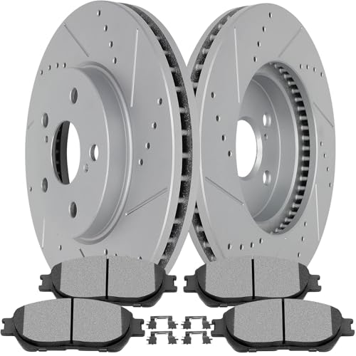 Image of SCITOO Front 11.65 inch 5 /Lugs Brake Pads and Rotors Kits:31314;D906