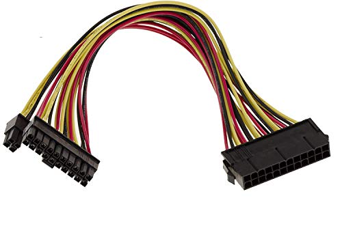 KALEA INFORMATIQUE Cordon Adaptateur ATX 24 Femelle vers ATX24 Mâle ou ATX 20 Mâle + ATX 4 Mâle - Longueur 30 cm