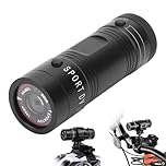 VITUZONE Motorcycle Helmet Camera, HD 1080P Mini Sports Bike Helmet Video Action Camera, Outdoor DV Camcorder Video Recorder for Bicycle Motorbike Shooting Riding Skiing (0, GB)