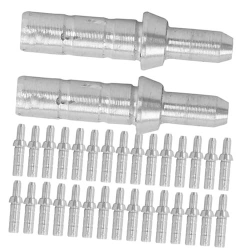 DECOMELODY 50pcs Tail Replacement for Arrows Arrow Fitting for Hunting Gym Camping Outdoor Activities Lightweight Protective Accessories